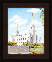 Load image into Gallery viewer, Brigham City Temple With Humbled Heart