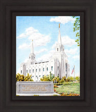 Load image into Gallery viewer, Brigham City Temple With Humbled Heart