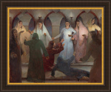 Load image into Gallery viewer, And at Midnight There was a Cry Large Wall Art