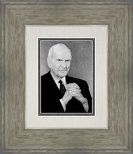 Load image into Gallery viewer, President Nelson Portrait Sketch