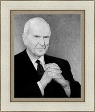 Load image into Gallery viewer, President Nelson Portrait Sketch