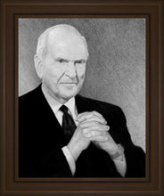 Load image into Gallery viewer, President Nelson Portrait Sketch