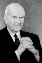 Load image into Gallery viewer, President Nelson Portrait Sketch