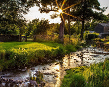 Load image into Gallery viewer, Plate 4 - Downham Spring Brook at Sunset