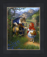 Load image into Gallery viewer, Little Red Riding Hood Meets the Wolf