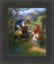 Load image into Gallery viewer, Little Red Riding Hood Meets the Wolf