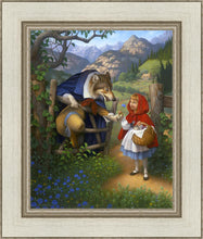Load image into Gallery viewer, Little Red Riding Hood Meets the Wolf