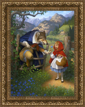 Load image into Gallery viewer, Little Red Riding Hood Meets the Wolf