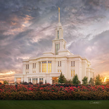 Load image into Gallery viewer, Payson Temple September Sunset