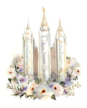 Load image into Gallery viewer, Salt Lake City Watercolor