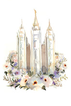 Load image into Gallery viewer, Salt Lake City Watercolor