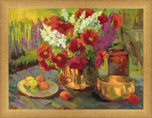 Load image into Gallery viewer, Copper, Brass, and Poppies
