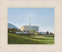 Load image into Gallery viewer, Provo Temple the Morning Breaks
