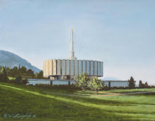 Load image into Gallery viewer, Provo Temple the Morning Breaks