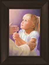 Load image into Gallery viewer, A Childs Prayer Open Edition Canvas / 12 X 18 Frame B 24 3/4 Art