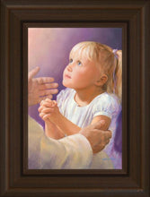 Load image into Gallery viewer, A Childs Prayer Open Edition Canvas / 12 X 18 Frame E 24 3/4 Art