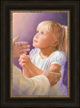Load image into Gallery viewer, A Childs Prayer Open Edition Canvas / 16 X 24 Frame W 31 23 Art
