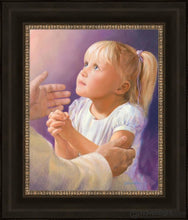 Load image into Gallery viewer, A Childs Prayer Open Edition Print / 16 X 20 Frame W 27 23 Art