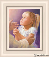 Load image into Gallery viewer, A Childs Prayer Open Edition Print / 8 X 10 Frame R 14 1/4 12 Art