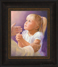 Load image into Gallery viewer, A Childs Prayer Open Edition Print / 8 X 10 Frame W 14 1/2 12 Art