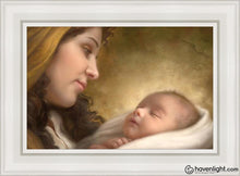 Load image into Gallery viewer, A Son Is Given Open Edition Canvas / 14 X 21 White Frame Art