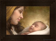 Load image into Gallery viewer, A Son Is Given Open Edition Canvas / 24 X 16 Frame T 22 3/4 30 Art