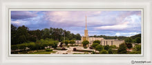 Load image into Gallery viewer, Atlanta From On High Open Edition Canvas / 12 X 36 White Frame Art