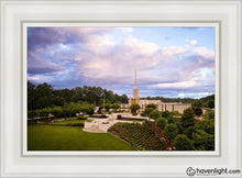 Load image into Gallery viewer, Atlanta From On High Open Edition Canvas / 14 X 21 White Frame Art