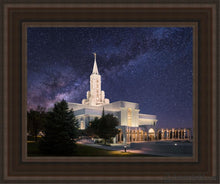 Load image into Gallery viewer, Boise Celestial Open Edition Canvas / 11 X 14 Brown Frame Art
