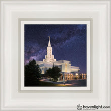 Load image into Gallery viewer, Boise Celestial Open Edition Canvas / 6 X White Frame Art