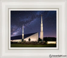 Load image into Gallery viewer, Boise Celestial Open Edition Canvas / 8 X 10 White Frame Art