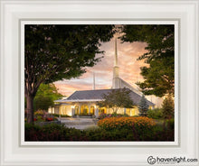Load image into Gallery viewer, Boise Garden Open Edition Canvas / 11 X 14 White Frame Art