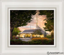 Load image into Gallery viewer, Boise Garden Open Edition Canvas / 8 X 10 White Frame Art