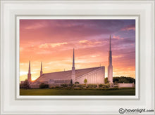 Load image into Gallery viewer, Boise Sunset Open Edition Canvas / 12 X 18 White Frame Art
