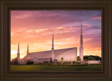 Load image into Gallery viewer, Boise Sunset Open Edition Canvas / 20 X 30 Brown Frame Art