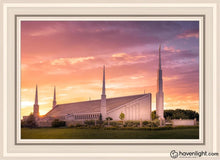Load image into Gallery viewer, Boise Sunset Open Edition Canvas / 20 X 30 White Frame Art