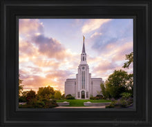 Load image into Gallery viewer, Boston Sunset Open Edition Canvas / 11 X 14 Black Frame Art