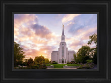 Load image into Gallery viewer, Boston Sunset Open Edition Canvas / 12 X 18 Black Frame Art