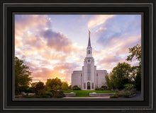 Load image into Gallery viewer, Boston Sunset Open Edition Canvas / 20 X 30 Black Frame Art