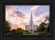 Load image into Gallery viewer, Boston Sunset Open Edition Canvas / 24 X 36 Black Frame Art