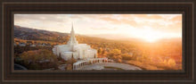 Load image into Gallery viewer, Bountiful From On High Open Edition Canvas / 12 X 36 Brown Frame Art