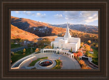 Load image into Gallery viewer, Bountiful - Winter Meets Fall Open Edition Canvas / 24 X 36 Brown Frame Art