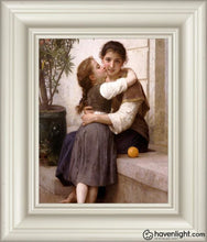 Load image into Gallery viewer, Calinerie....coaxing Open Edition Print / 11 X 14 Frame C 20 1/4 17 Art