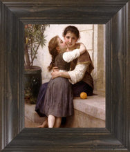 Load image into Gallery viewer, Calinerie....coaxing Open Edition Print / 11 X 14 Frame D 20 1/4 17 Art