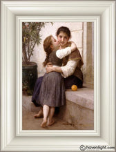 Load image into Gallery viewer, Calinerie....coaxing Open Edition Print / 14 X 21 Frame C 29 1/4 22 Art