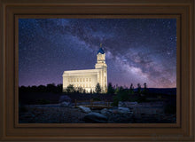 Load image into Gallery viewer, Cedar City Celestial Open Edition Canvas / 20 X 30 Brown Frame Art