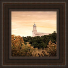 Load image into Gallery viewer, Cedar City Golden Open Edition Canvas / 12 X Brown Frame Art