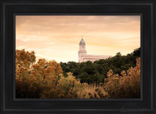 Load image into Gallery viewer, Cedar City Golden Open Edition Canvas / 24 X 36 Black Frame Art