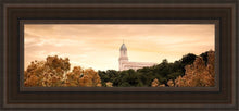 Load image into Gallery viewer, Cedar City Golden Open Edition Canvas / 6 X 18 Brown Frame Art