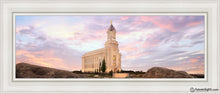 Load image into Gallery viewer, Cedar City Spring Open Edition Canvas / 12 X 36 White Frame Art
